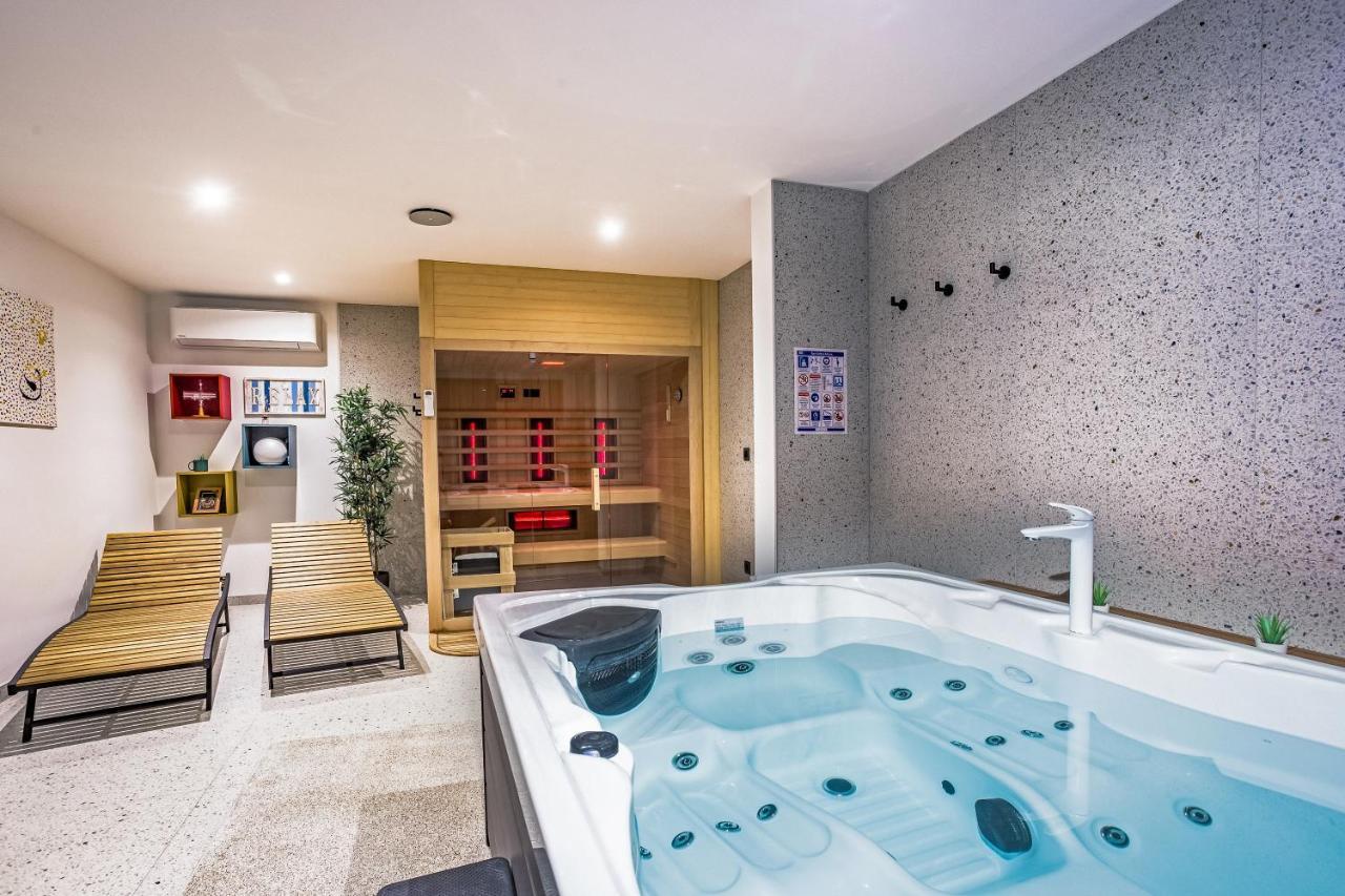 Villa Dispet With Heated Pool, Jacuzzi, Sauna And Cinema Celina Εξωτερικό φωτογραφία